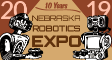 Nebraska Robotics Expo 2019 logo